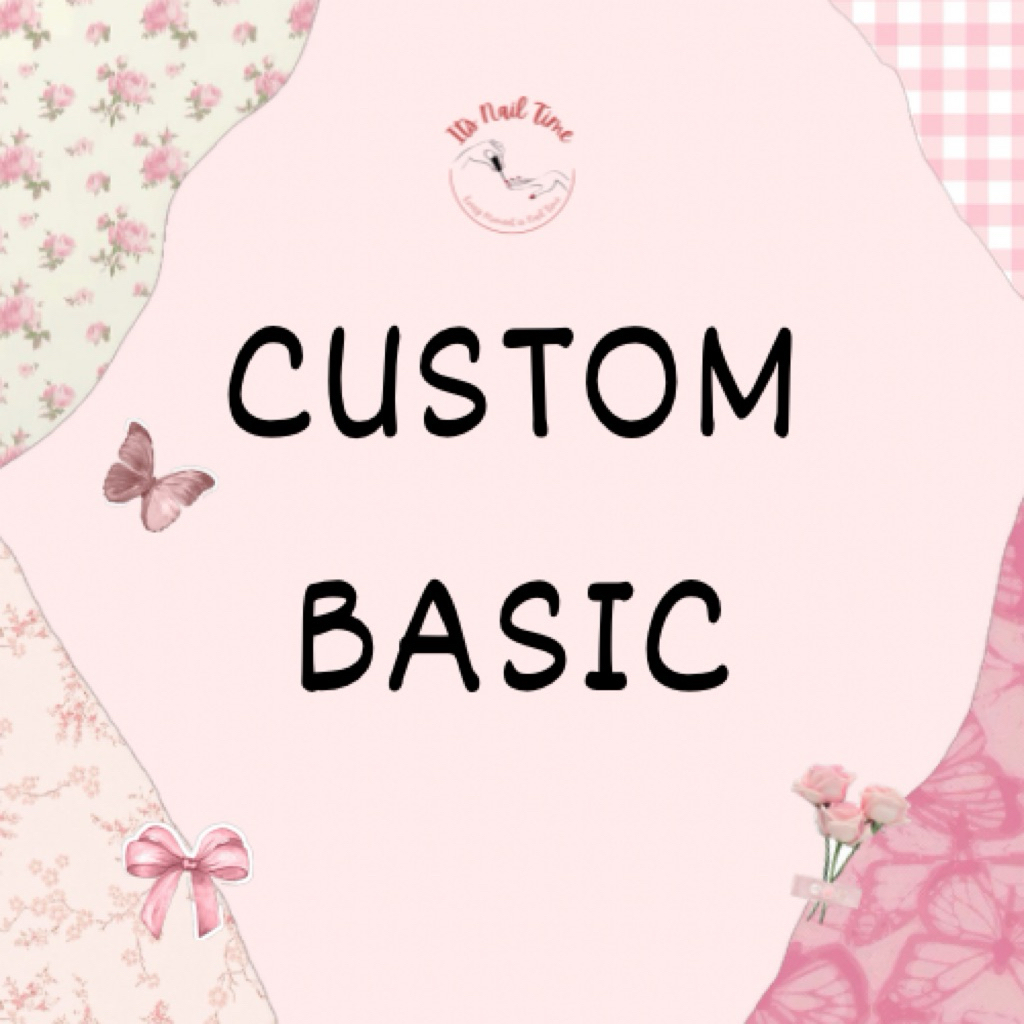 Press On Nails. Nail Basic