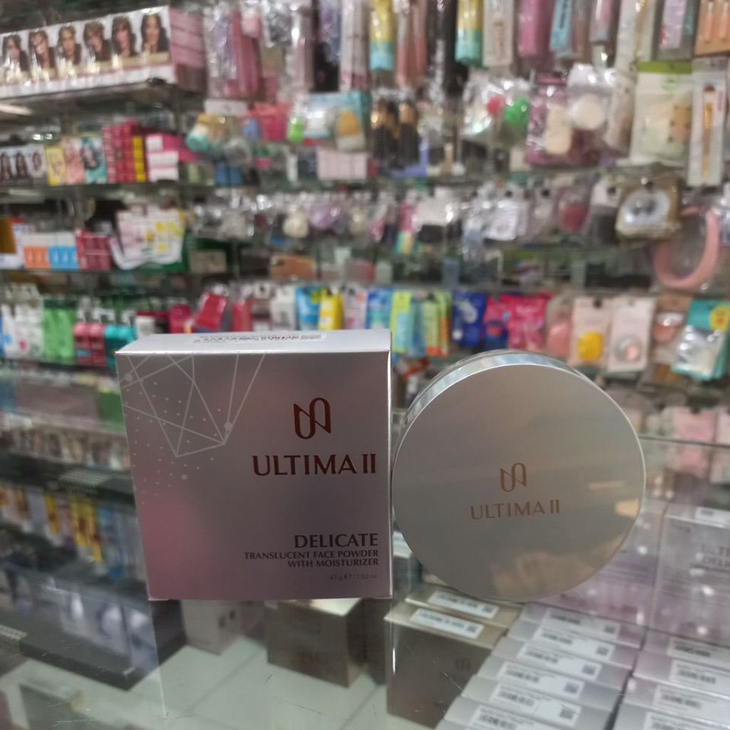 ULTIMA DELICATE TRANSLUCENT FACE POWDER WITH MOISTUTIZER 43 GR