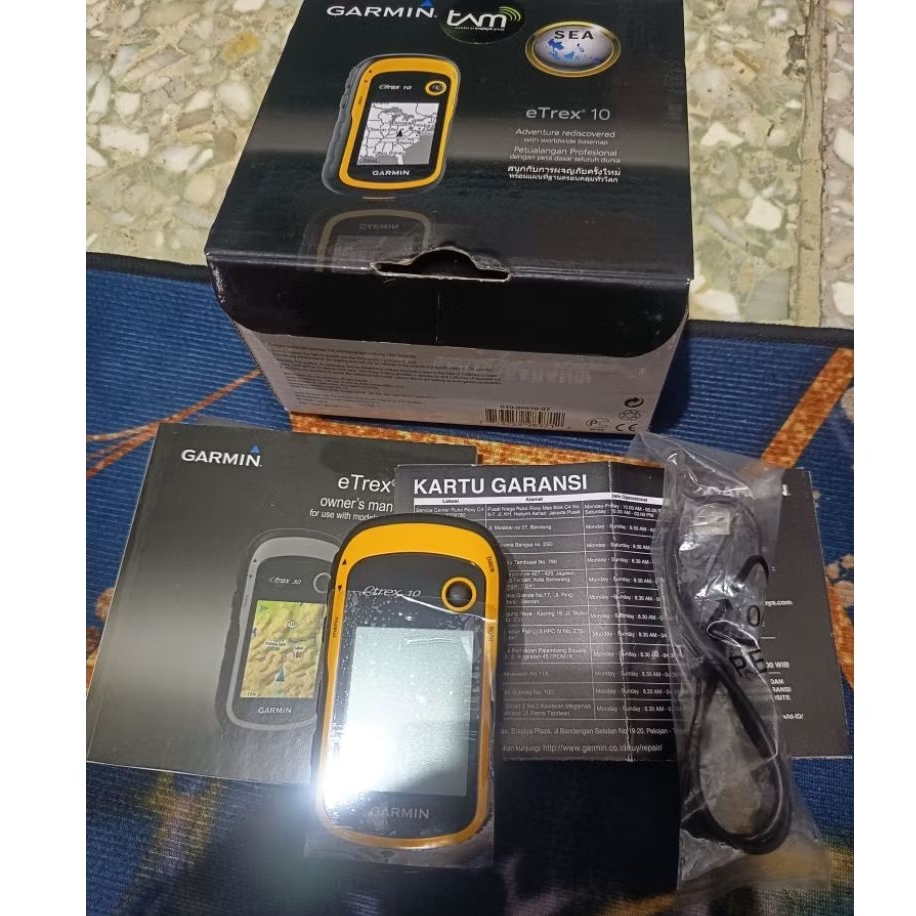 Garmin GPS Etrex10 baru