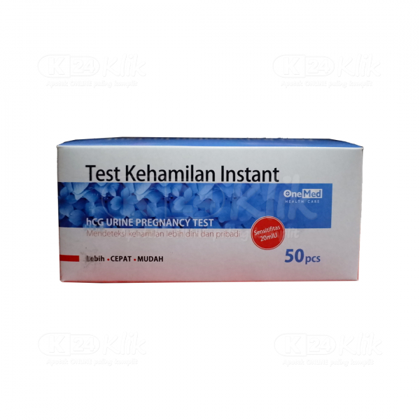 Tes Kehamilan Onemed Test Pack Testpack Pregnancy Test Box Test Hamil