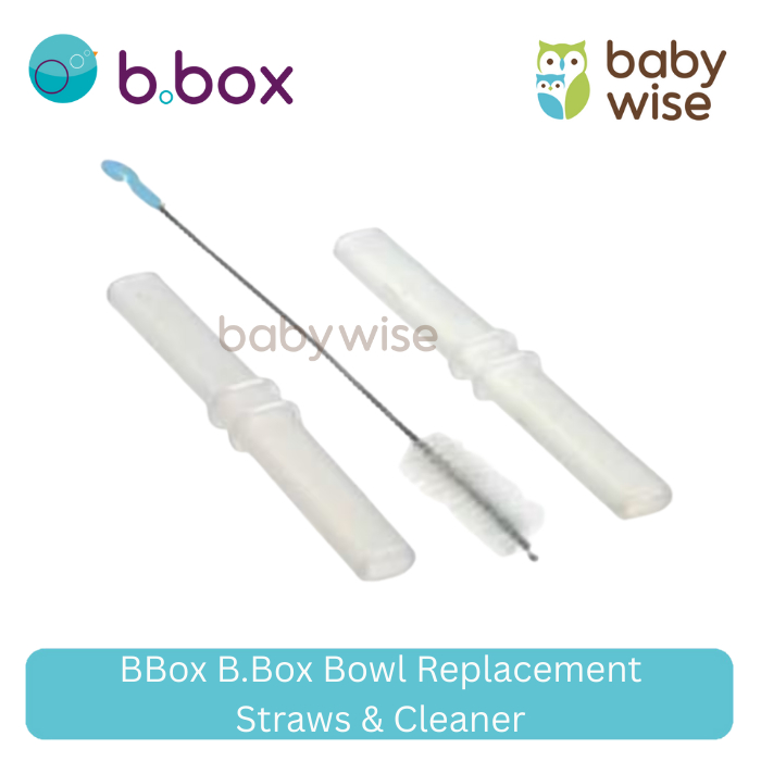 BBox B.Box Bowl Replacement Straws & Cleaner