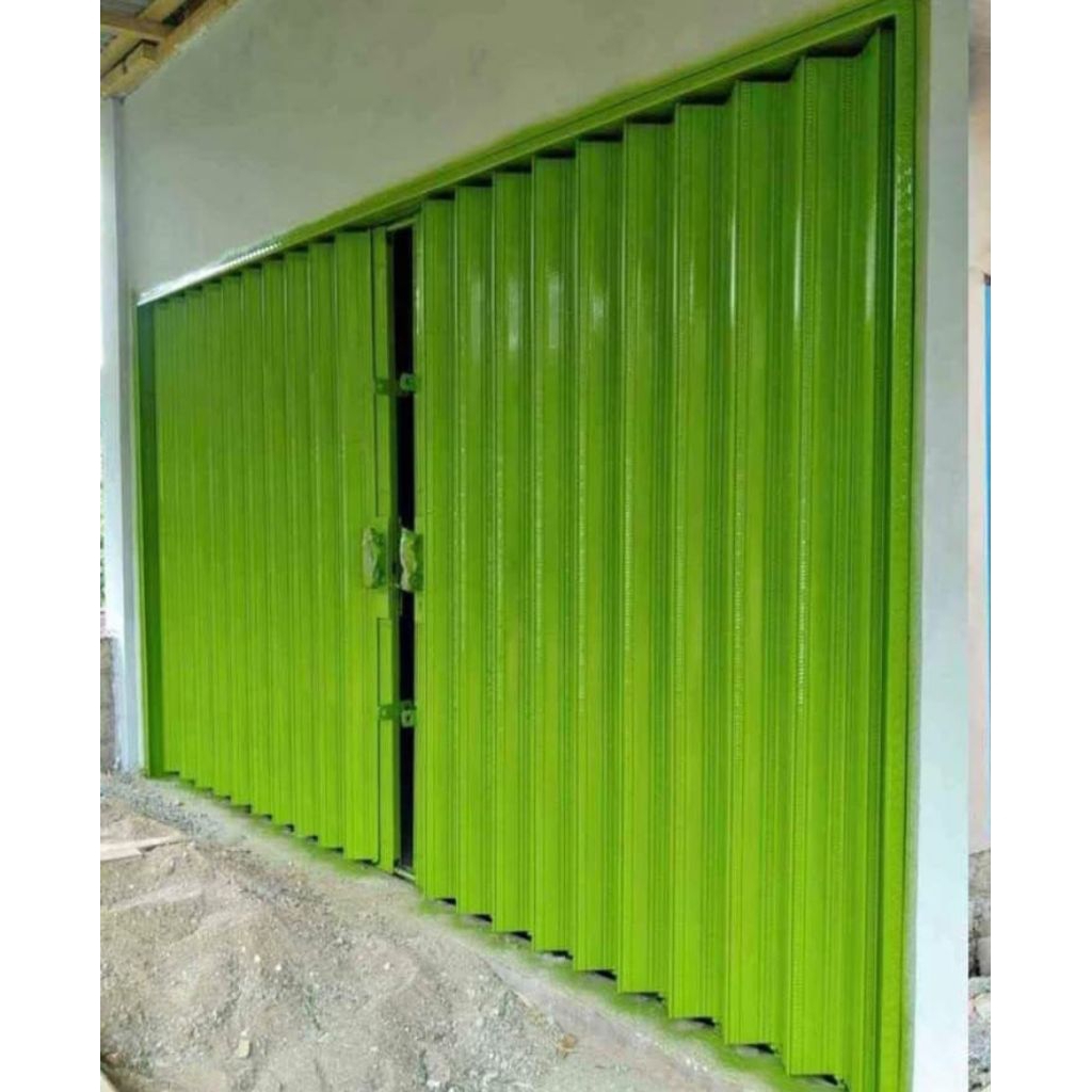 folding gate rolling door pintu pengaman