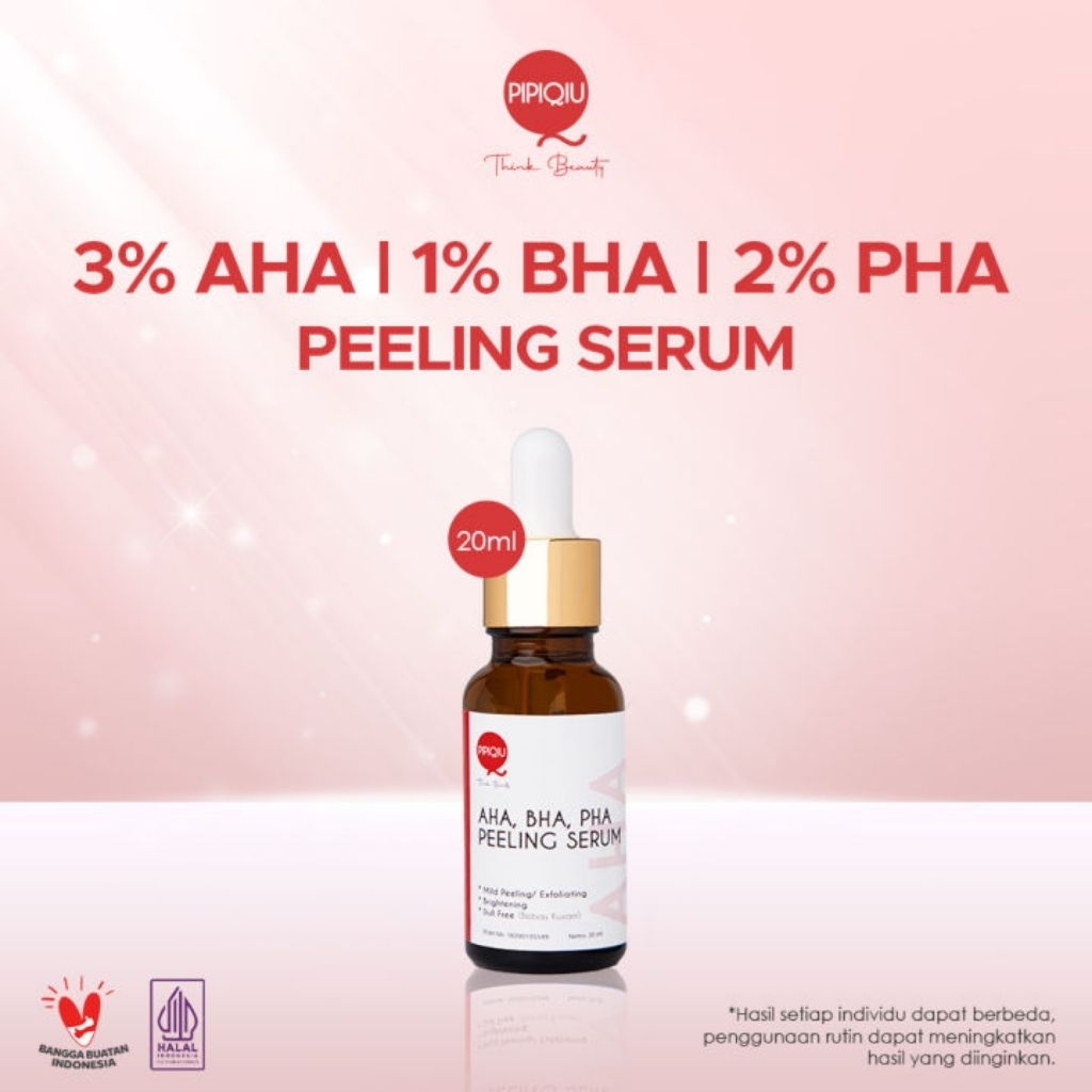 NEW! PIPIQIU PEELING SOLUTION SERUM AHA BHA PHA