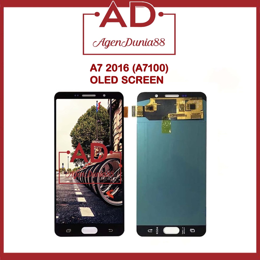 Agendunia88 Lcd Oled For Samsung A7 2016 - A7100 OLED