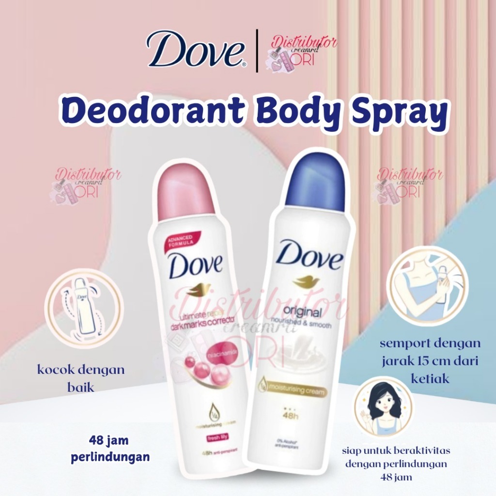 Dove Deodorant Body Spray