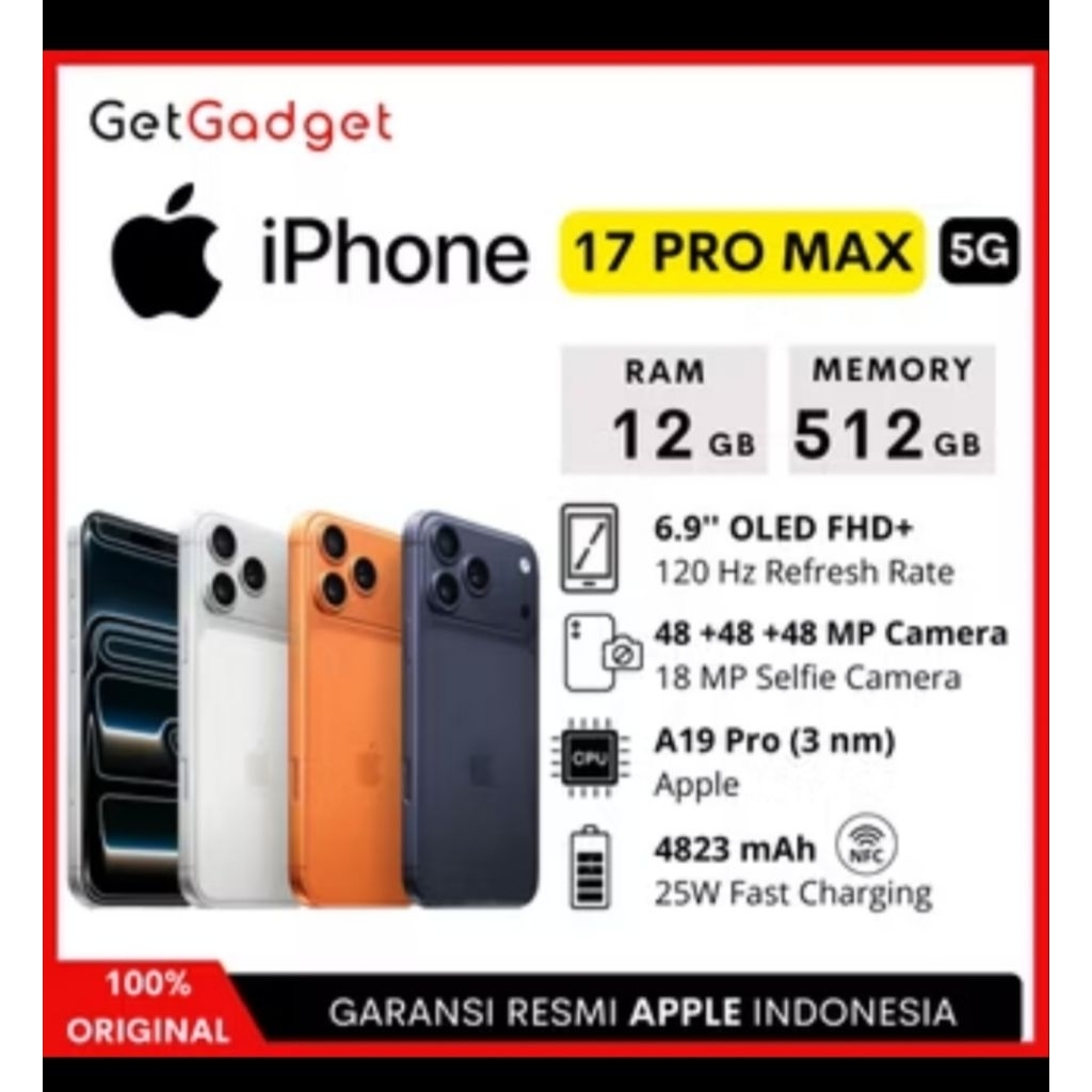 iphone 17 pro max 512gb