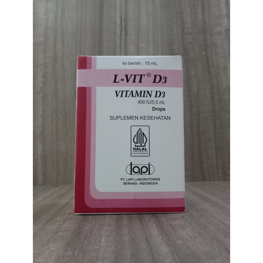 L-VIT D3 DROP Suplemen Vitamin D3