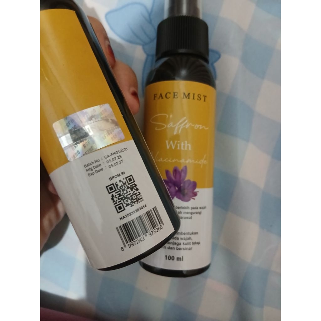 facemist safron
