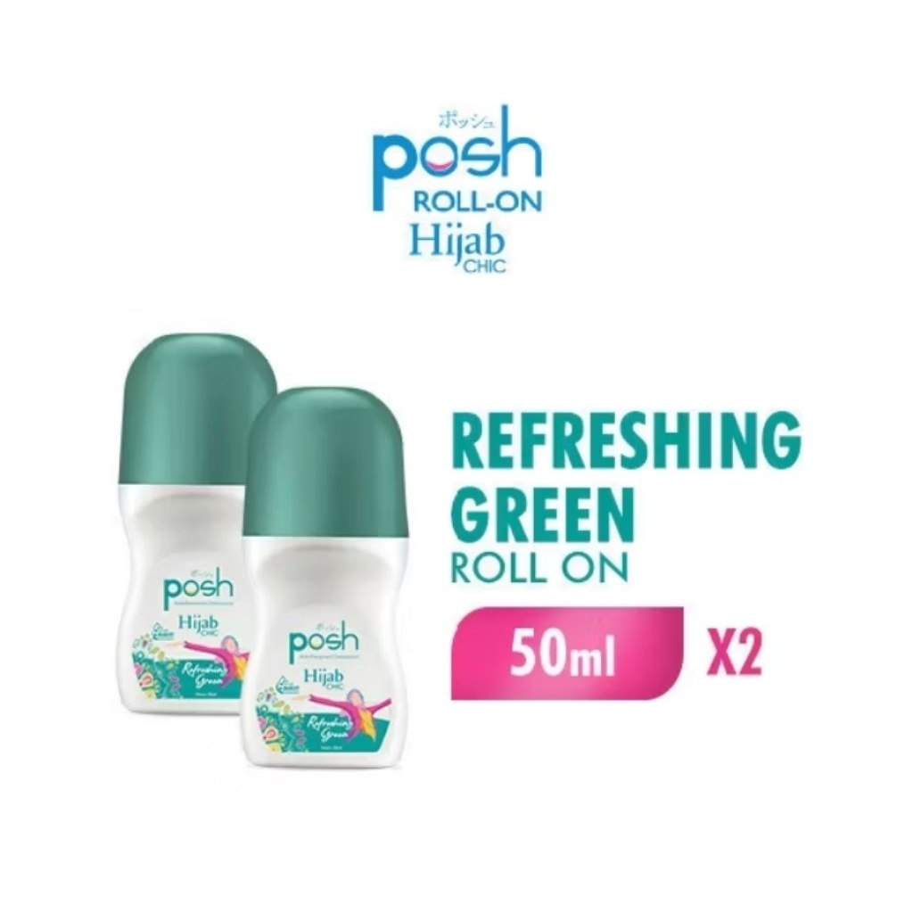 posh deodorant hijab 2x50ml