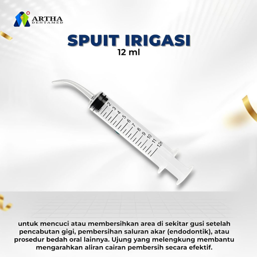 SPUIT IRIGASI 12ml