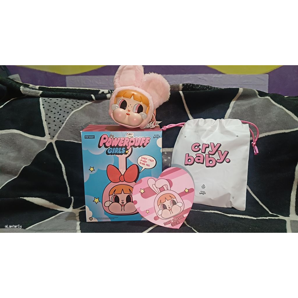 CRYBABY BONEKA -POPMART PPG PINK,bisa SPLIT & (NO COD)