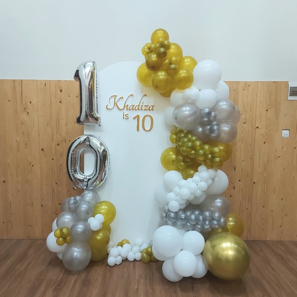 Dekorasi Balon Tema Bebas & Custom Nama