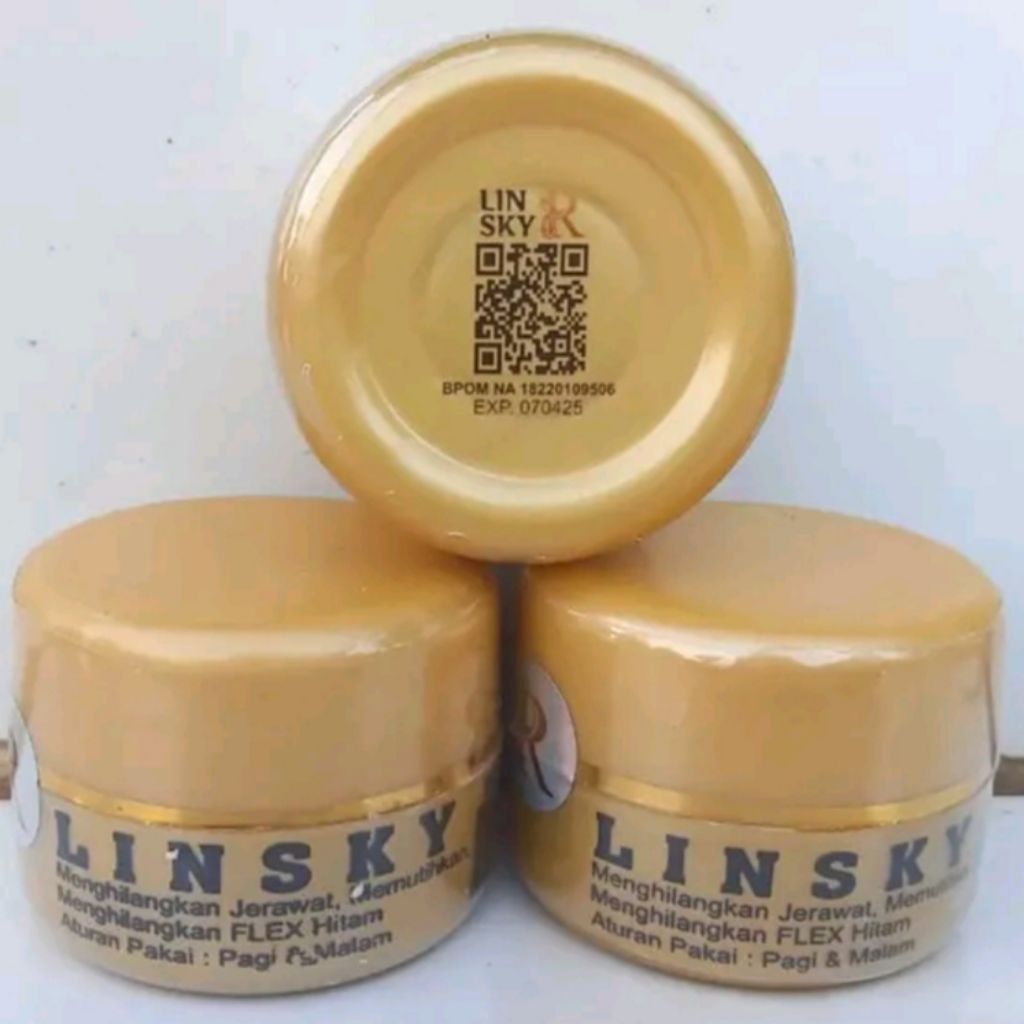 LINSKY FULL GOLD kulit susah putih