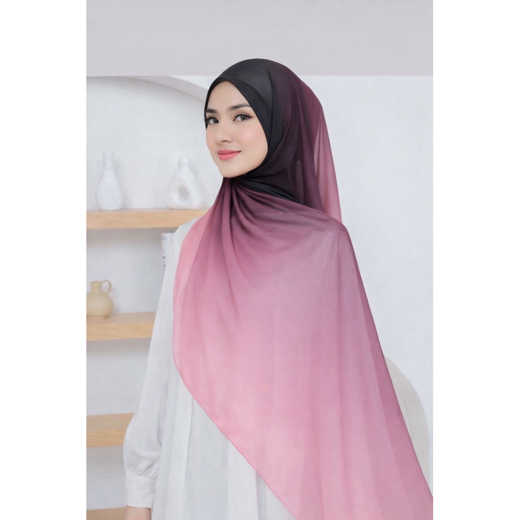 Pashmina Dusty & Black