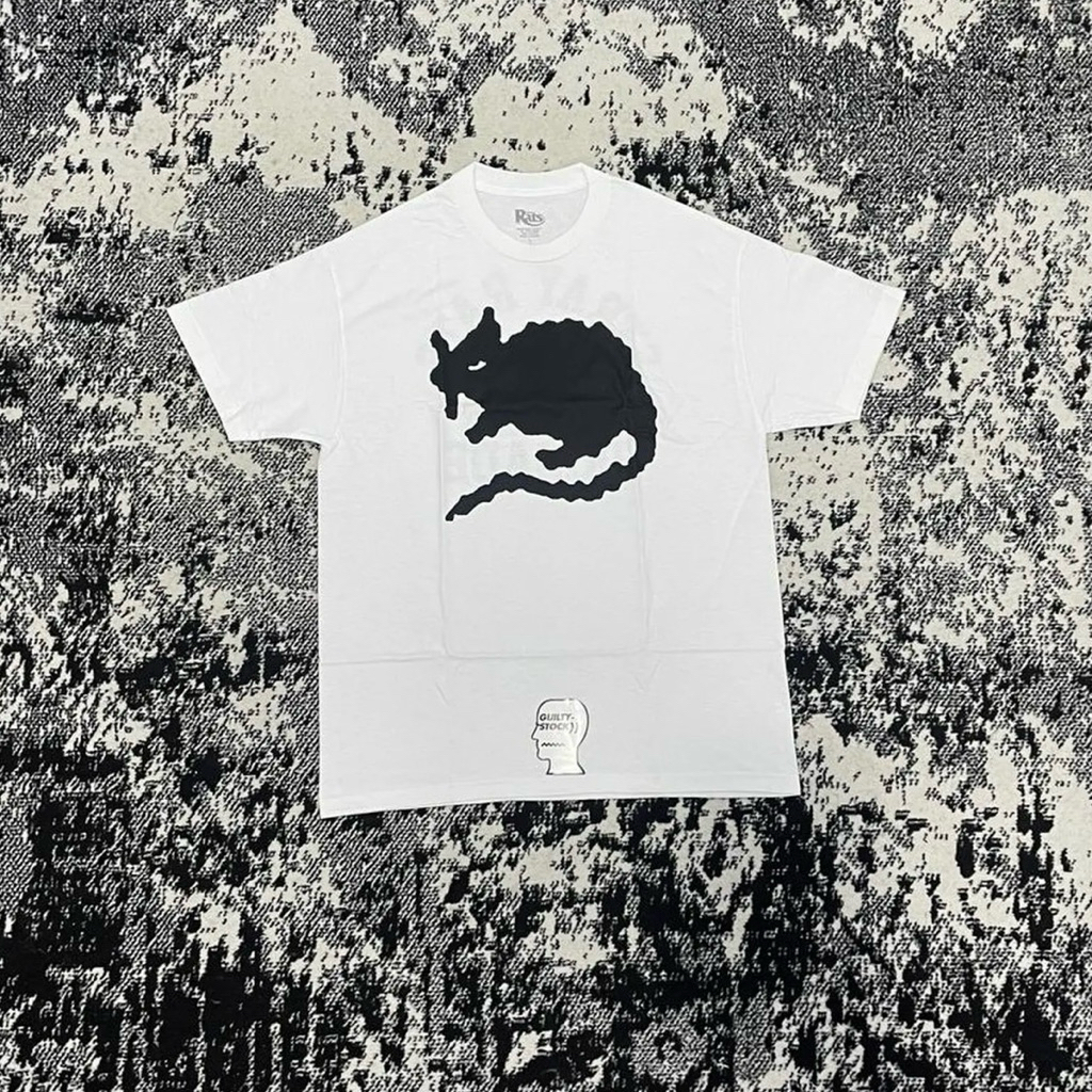 STRAY RATS SEWER BRIGADE TEE WHITE