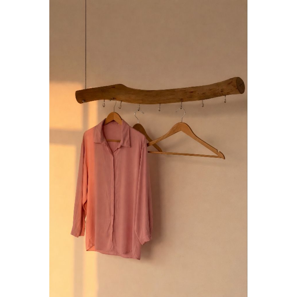 Preloved Bloom Shirt - Soft Pink