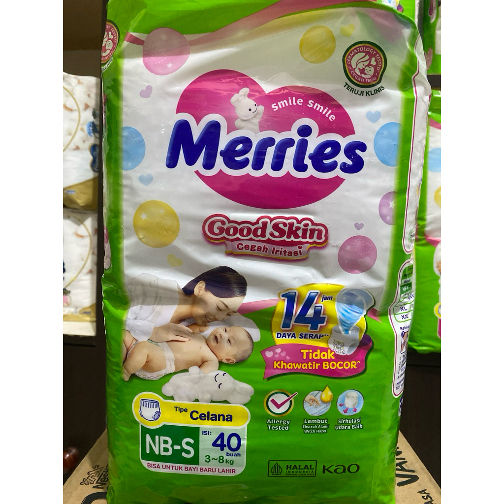 Merries pants Nb-S 40pcs