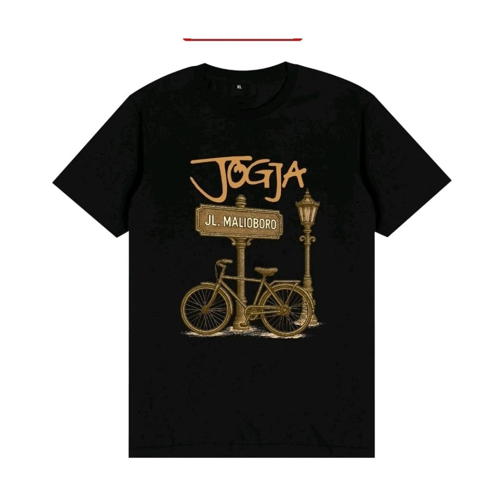 KAOS LENGAN PENDEK TEMA JOGJA