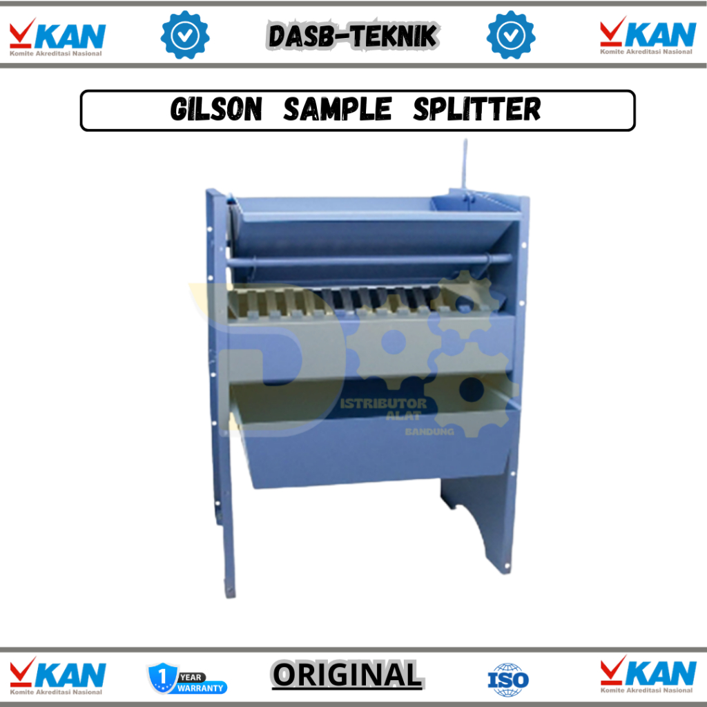 Gilson Sample Splitter 1/2 Inch Increment - Universal Riffle Splitter