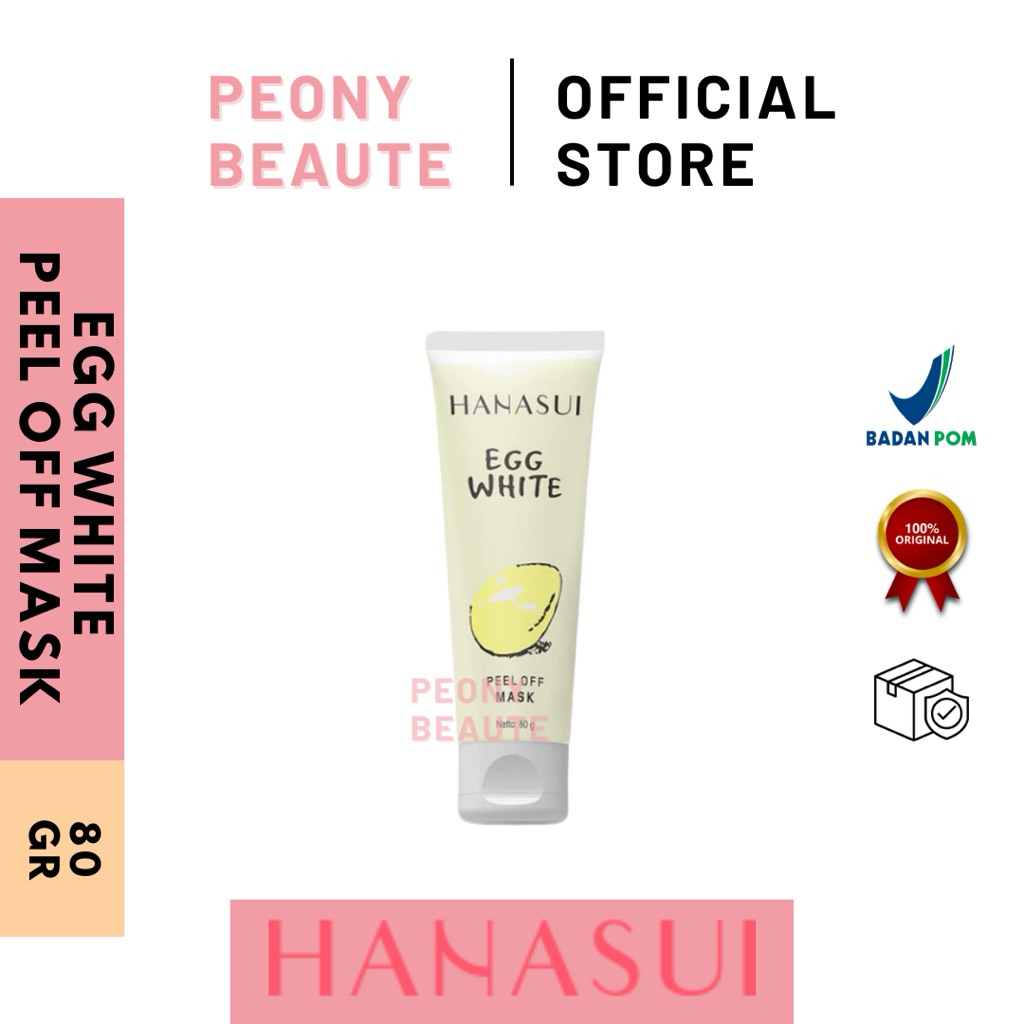 Hanasui Peel Off  Mask Egg White