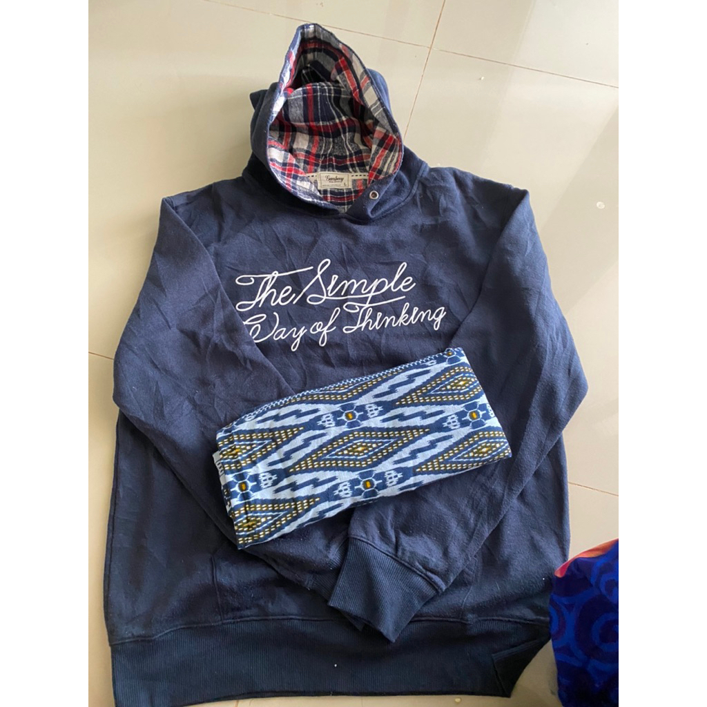 cod PL hodie set sarung termurah