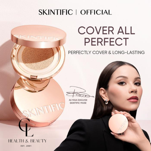 SKINTIFIC - Cover All Perfect Cushion| High Coverage & Refill