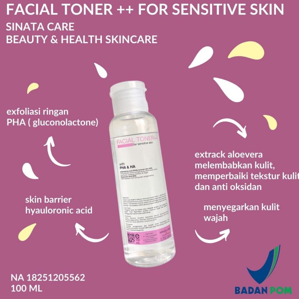 FACIAL TONER ++ for sensitive skin