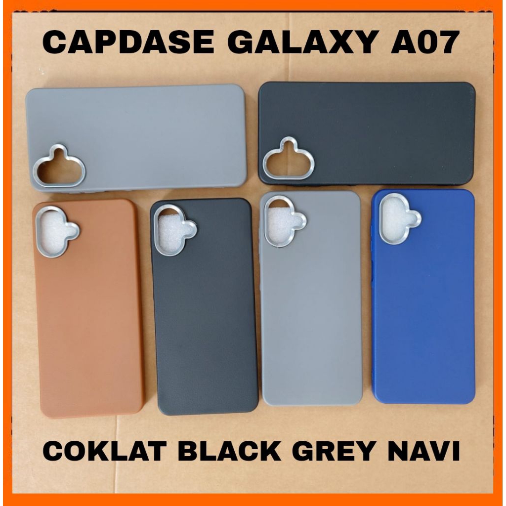 Case Samsung A07 Capdase original Terbaru - Sofcase Samsung A07
