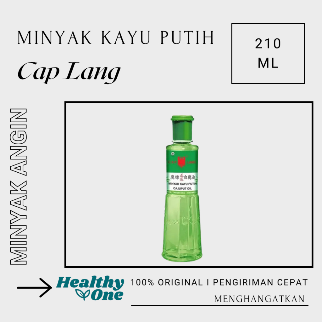 Minyak Kayu Putih Cap Lang 210Ml