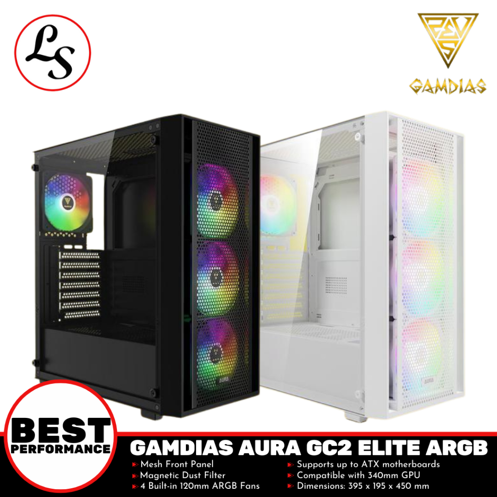 GAMDIAS CASING Aura GC2 Elite ARGB