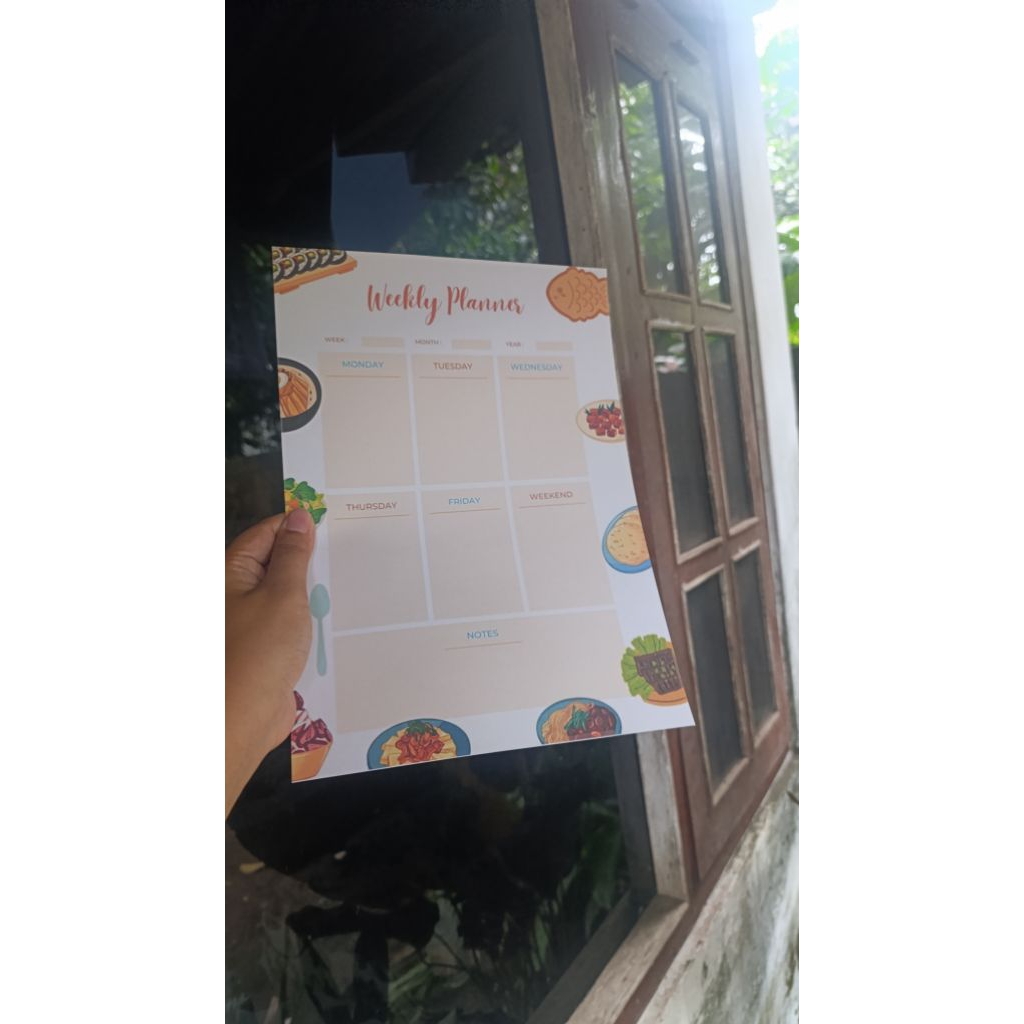 WEEKLY PLANNER