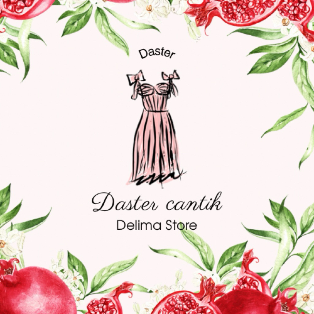 Daster cantik premium lengan pendek ✨
