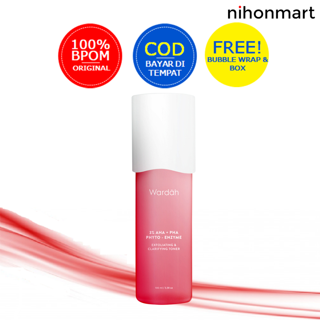Wardah 3% AHA PHA  Exfoliating & Clarifying Toner 100ml
