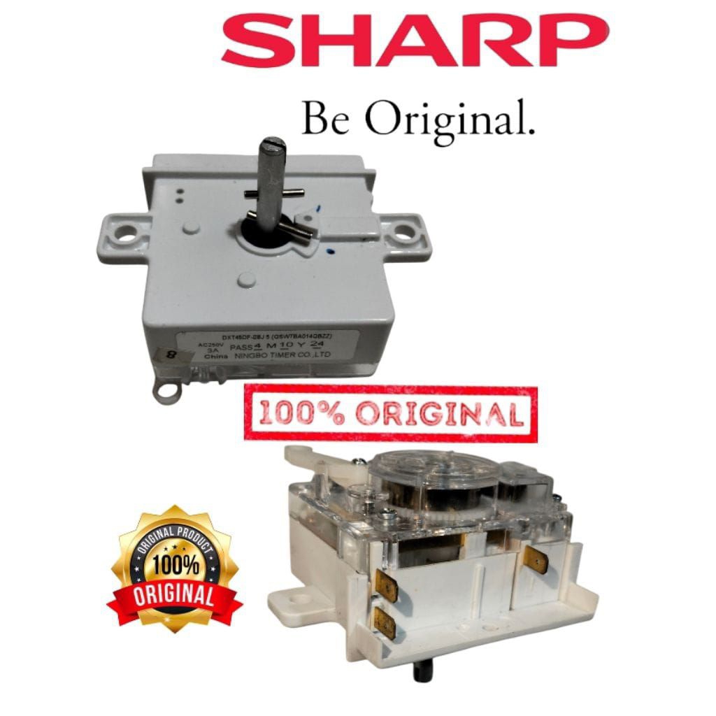 TIMER WASH SHARP TIMER PENCUCI SHARP ES-T1270SJ-BL ORIGINAL