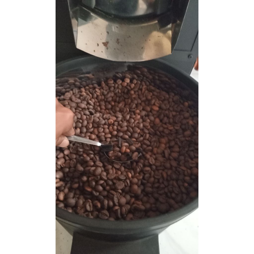 Biji Robusta Rostering _ Sangrai Premium
