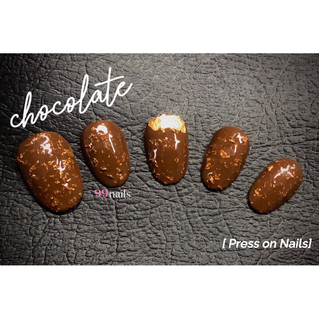 chocolate nails