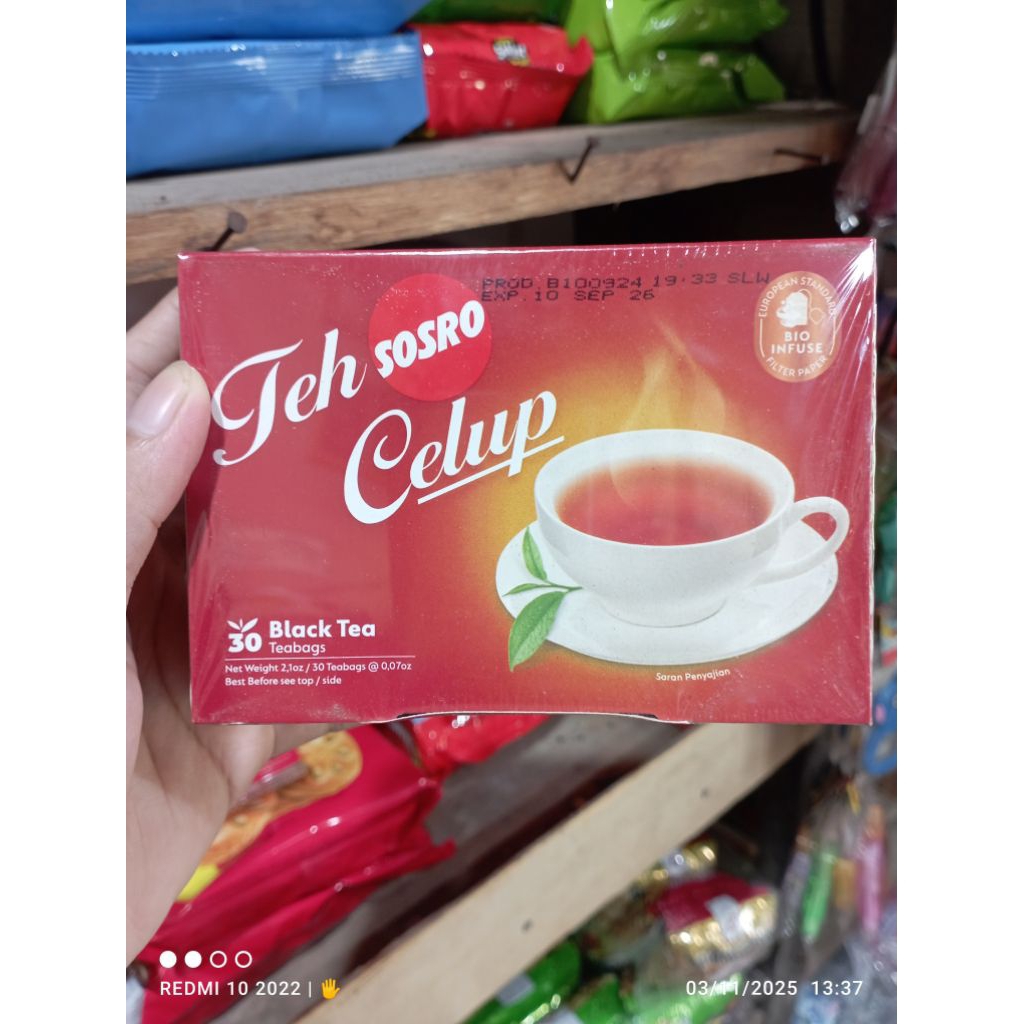 Teh celup Sosro 30pic
