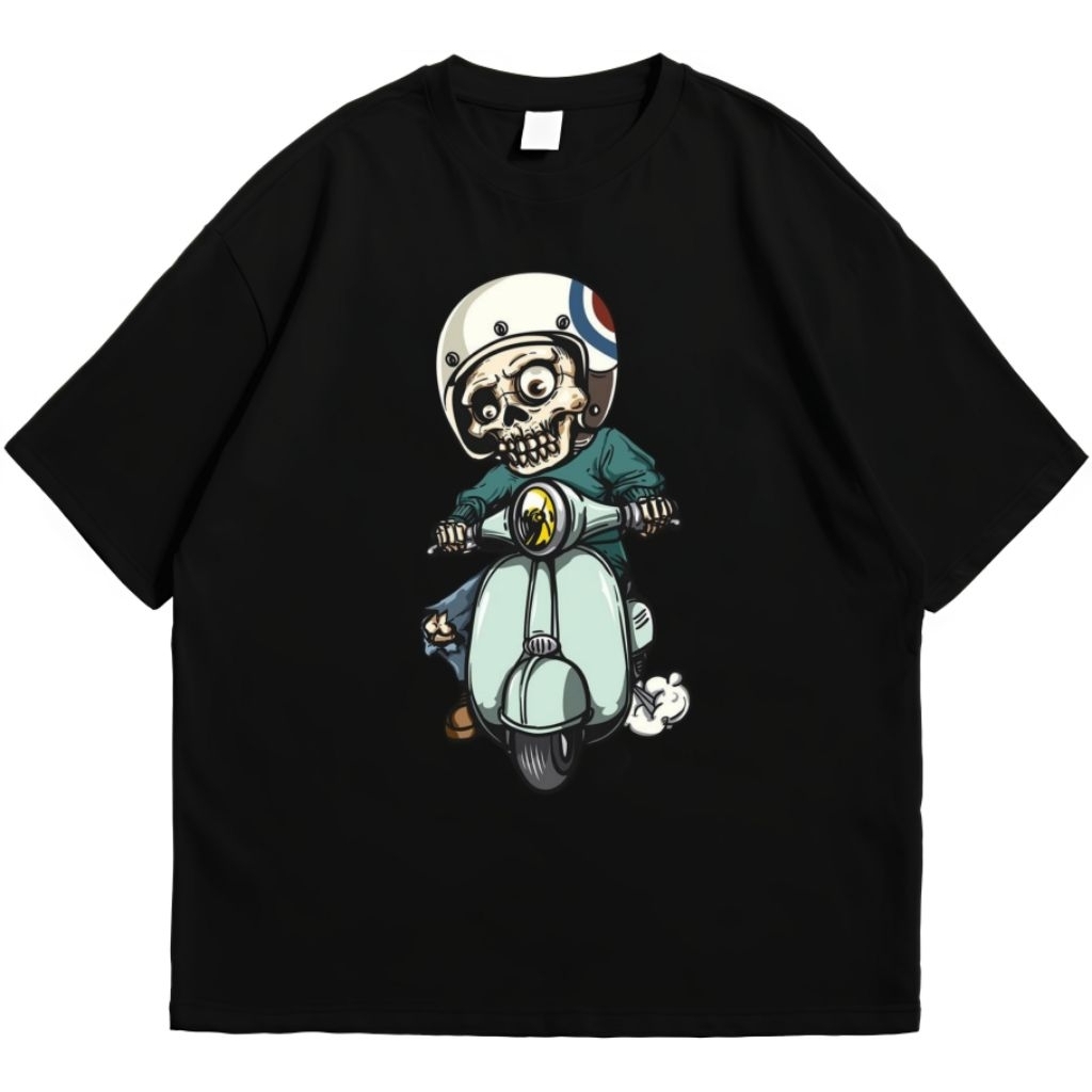 kaos oversize pria premium
