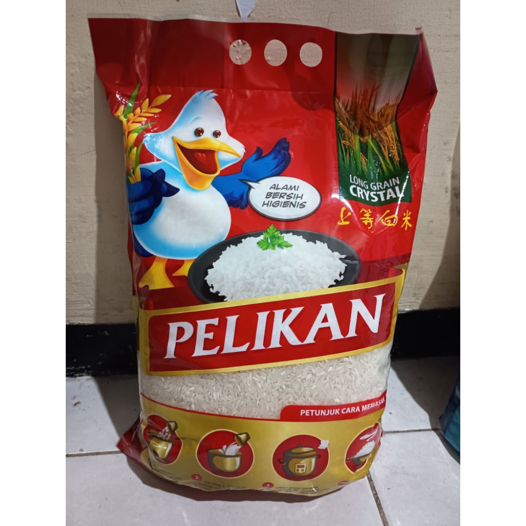 Beras pelikan 5kg