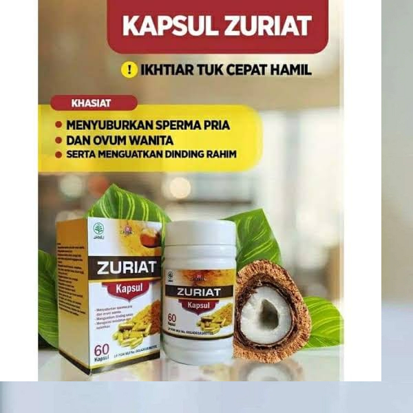 Kapsul Zuriat untuk Program Hamil ORIGINAL