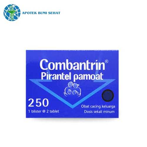 Combantrin 250 Mg 2 Tablet / Obat Cacing