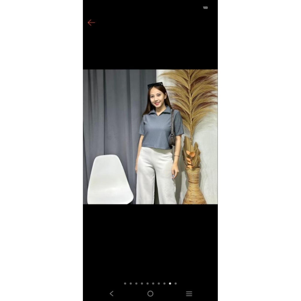 kaos croptop