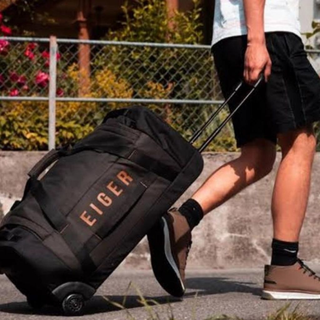 TAS TROLEY BORDER ROLLING DUFFEL 60