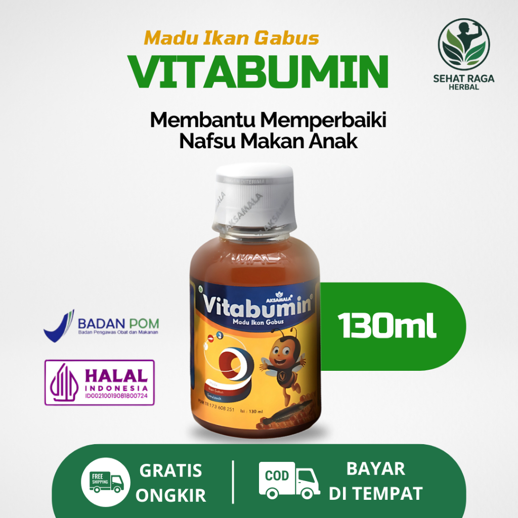 Vitabumin Madu 130ml - 1 pcs