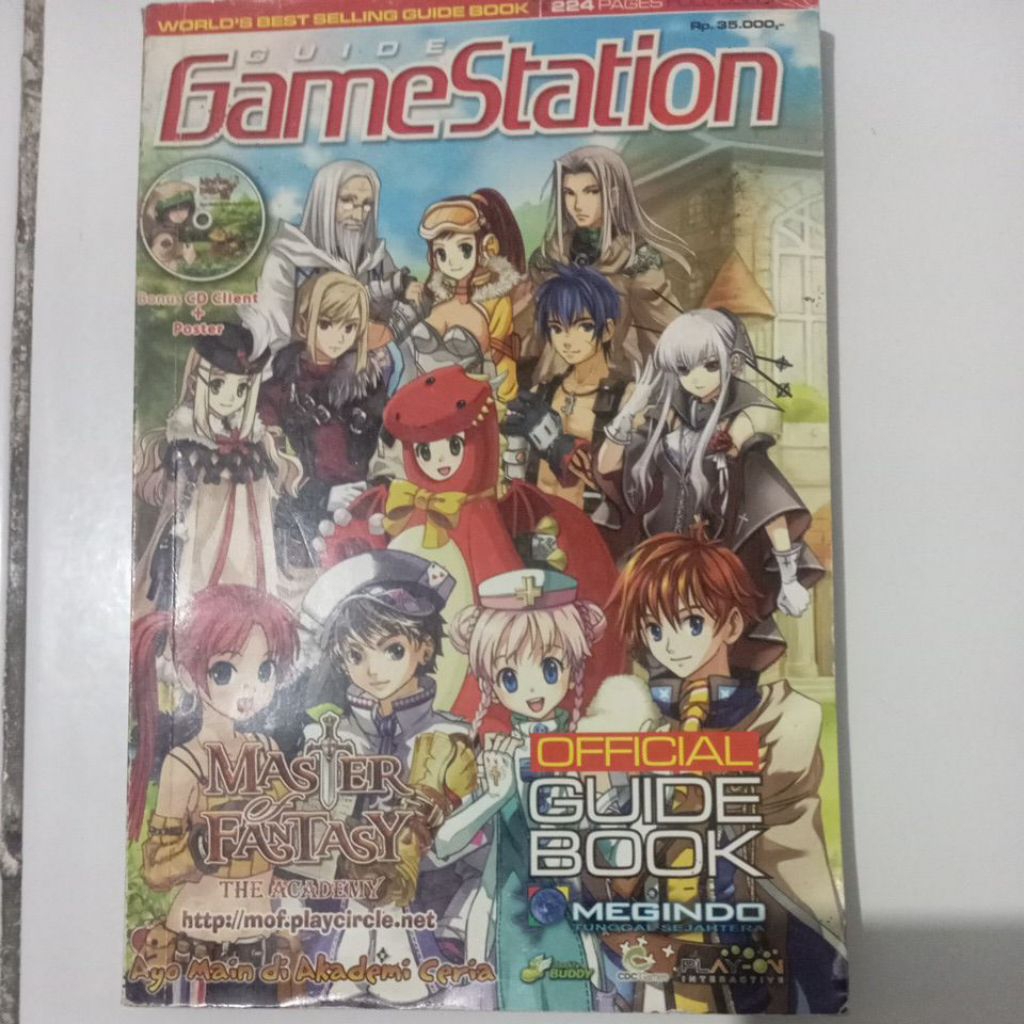 Buku Gameguide Master Fantasy