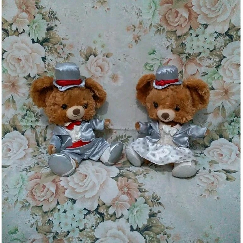 Boneka unibearsity sepasang