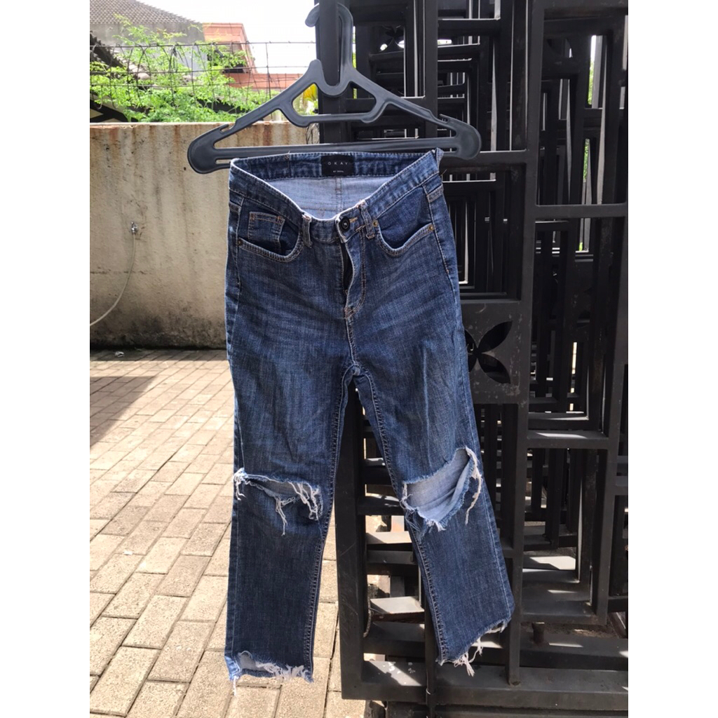 Ripped Jeans Blue ( baca des )