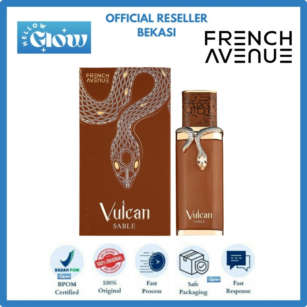 FRENCH AVENUE Vulcan Sable Eau de Parfum 100ML