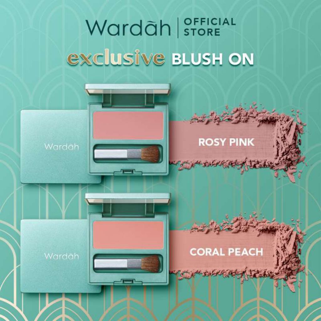 Wardah exclusive blush on