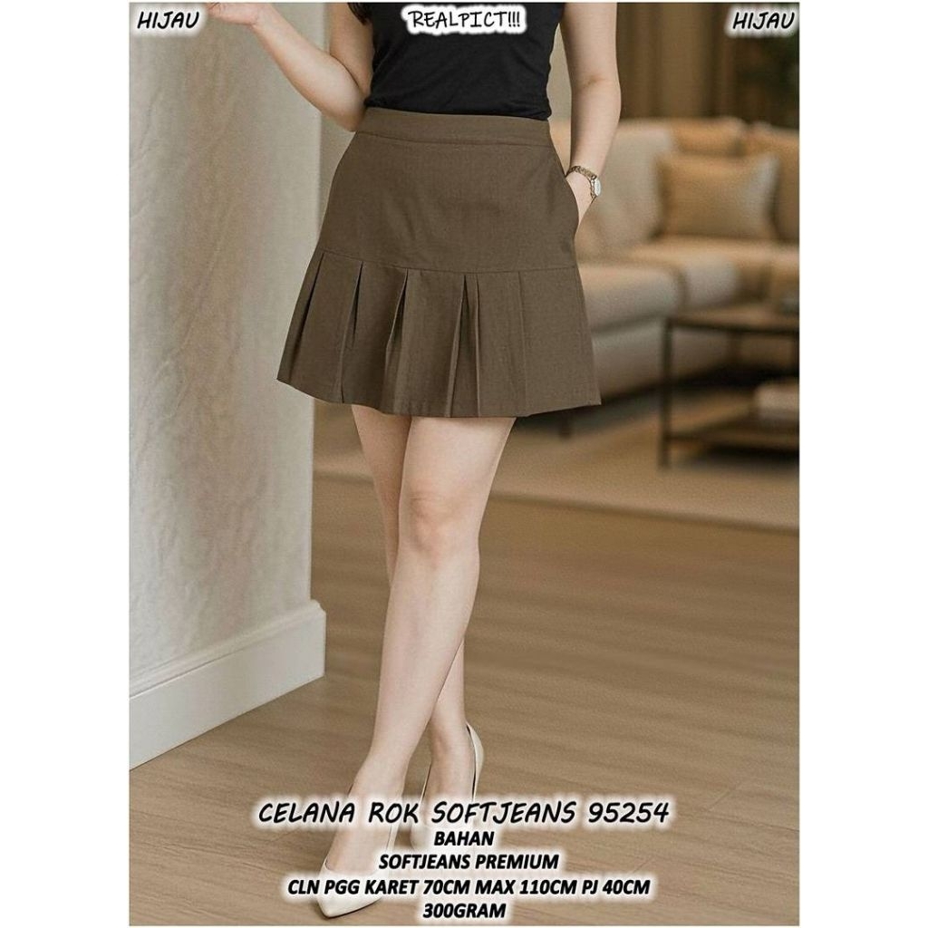 RESTOCK CELANA ROK SOFTJEANS 95254